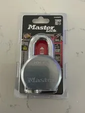 Master Lock 930DPF High Security Steel Padlock Boron Alloy Shackle