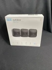 Blink Outdoor Wireless Security Camera 3rd Gen 3-Pack Battery-Powered New Sealed