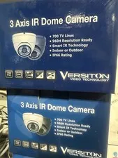 3 AXIS IR DOME CAMERA INDOOR/OUTDOOR 700TVL 960H 3.6MM DC12V IP66 GRAY 30IR