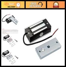 60KG Electromagnetic Lock 130LBS Holding Force 12V Fail Safe NC Access Control