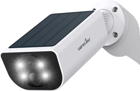 Wansview 2K Outdoor Solar Security Camera Wireless WiFi Cameras for Home Safety