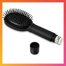 Black Secret Stash Storage Hair Brush Hidden Safe Money Cash Key Jewelry Travel