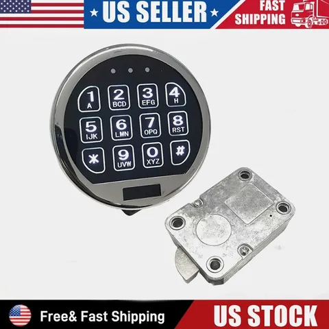 Safe Lock Replacement Keypad Gun Safe Lock, DIY Electronic Lock Stack-On Elite