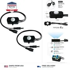 2 Pack Sensky PIR Motion Activated Sensor Switch,DC 12V~30V 3A Occupancy Sens...
