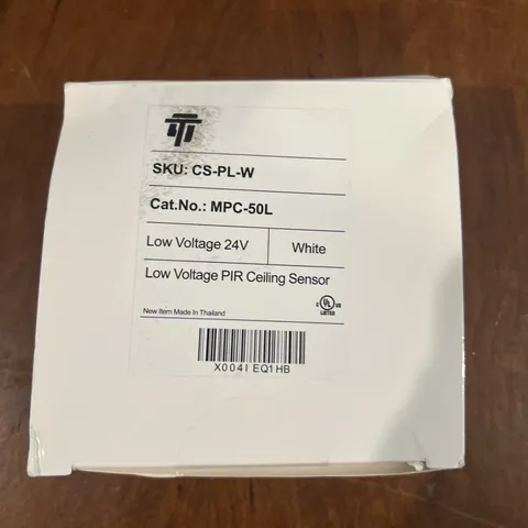 Low Voltage PIR Ceiling Sensor CS-PL  Motion Detector Energy Saving ADA