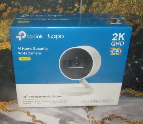 Tapo C125 tp-link AI Home Security Wi-Fi Camera 2K QHD Privacy Shutter Night Vis