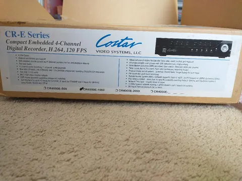 CR-E Series Compact Embedded 4-Channel Digital Recorder CR4000E-1000