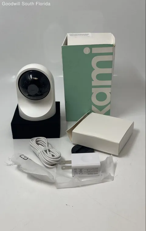 Kami White Indoor Smart Home Wireless Security Camera Not Tested