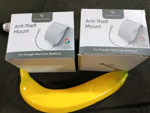 SET OF 2 Wasserstein Anti-Theft Mount for Google Nest Cam AT0018258