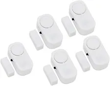5 PCS WIRELESS Home Window Door Burglar Security ALARM System Magnetic Sensor