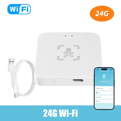 Tuya Wifi /Zigbee Human Presence Detector Smart Human Body PIR Sensor Mmwave Rad