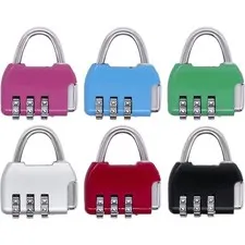 Small Lock for Students and Tourists Protect Your Valuables Outdoor Travel