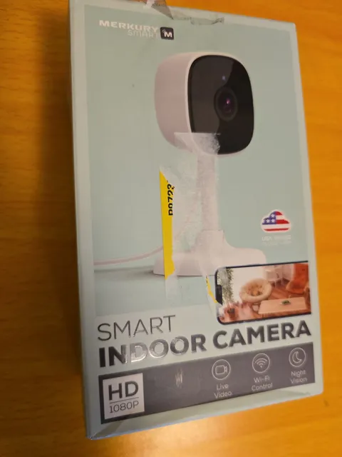 Mercury Smart Indoor Camera HD 1080p White MI-CW051-199W