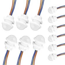 12 Pack Motion Sensor Switch 85-265V 40W, PIR Wall/Ceiling Mount with 30s Aut...