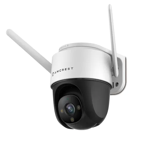 Amcrest ASH47-W SmartHome 4MP, Full Color, PTZ Outdoor Security Camera