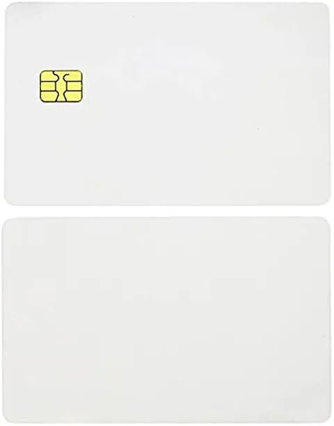 10 Pack SLE 4442 Chip Cards, Blank Smart Intelligent Card Contact IC Card, IS...