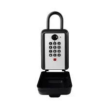 Outdoor Key Box with Button Lock System for Secure to Spare Keys Outside