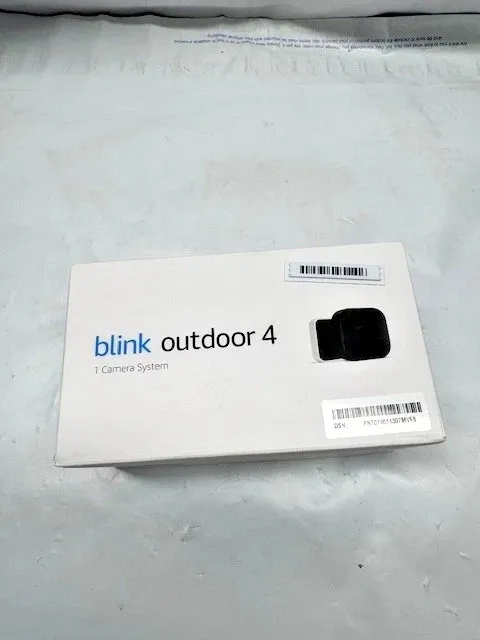 Blink Outdoor 4 Security Camera System Battery Powered- ONE CAMERA SYSTEM*New