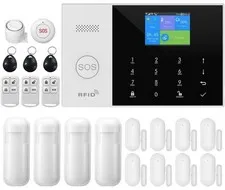 Smart Home Security Alarm Kit, Wireless WiFi Home Alarm System With Siren Motion