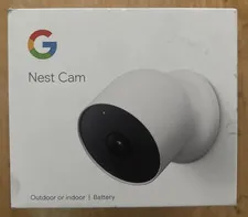 Google Nest Cam 1080p Battery Indoor/Outdoor Security Camera... FREE S&H!