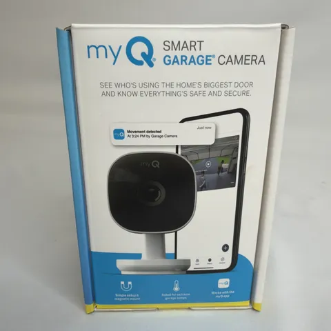 Chamberlain myQ Smart Garage HD 1080p Indoor Wi-Fi Security Camera - White