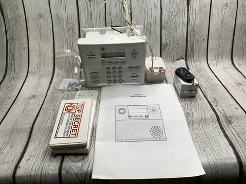 GE Simon XT Security System Panel And Accessories