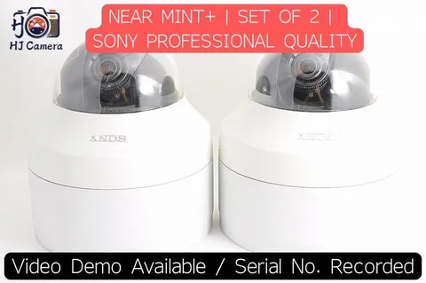[NEAR MINT+ Pair] Sony SNC-DF50N Network Dome Security Camera x2 Set Japan