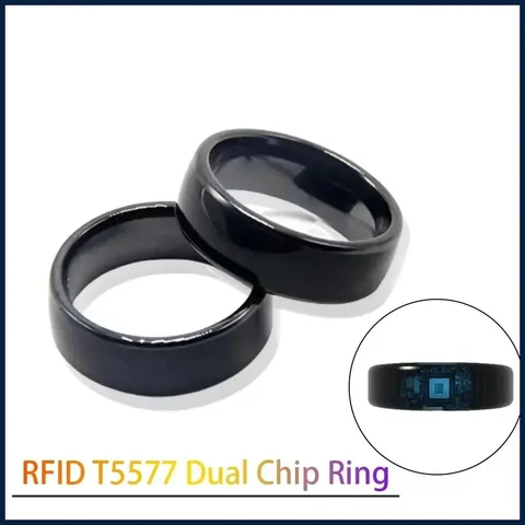 125KHz RFID Writable Smart Ring ID Tag EM4305 T5577 Access Chip