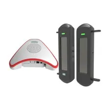 HTZSAFE Solar Wireless Driveway Alarm System  1/2 Mile Long Transmission Range