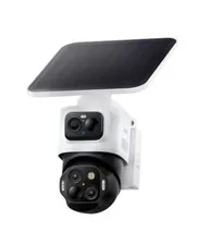 eufy Security eufyCam S4,4K Solar Camera Wireless Outdoor, Triple Lens Solo Cam