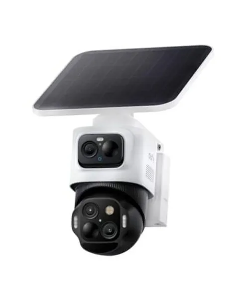 eufy Security eufyCam S4,4K Solar Camera Wireless Outdoor, Triple Lens Solo Cam