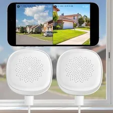 Window Camera Indoor for Home Security| 2.4G&5GHZ WI-FI,Color Night Vsion| 2pack