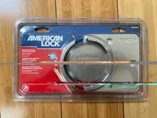 American Lock A800LHCD Hidden Shackle Padlock & Hasp Combo 2 Keys New Sealed