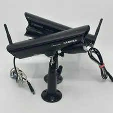 Lot Of 2 Lorex Security Camera Model MC2700 w/ 2 Way Audio Tested Working