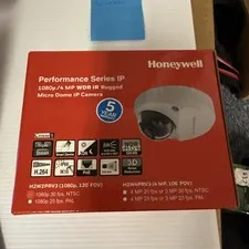 Honeywell Performance Series IP Micro Dome Rugged Camera White H2w2prv3