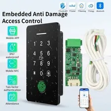 TTLOCK Bio Attendance Access Control Kit Waterproof NFC IC Card APP Export Data