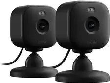 Blink Mini 2 Home Security & with HD video,color night view, 2 Cameras.