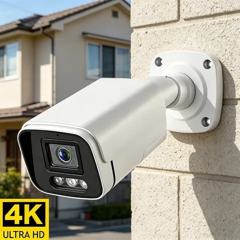 8MP 4K IP Camera Outdoor POE CCTV Bullet Night Vision Motion Detection 