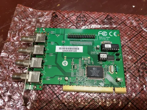 DVR Card A072704-A1 4 Channel PCI Video Capture WA143NG00010H-V3.0