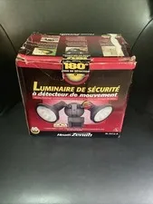 New Open Box Heath Zenith 180 Degree Motion Security Light 250 WATT SL-5412-A