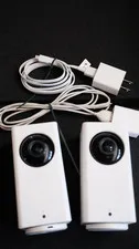 Wyze WYZECP1 Indoor Home Camera with Night Vision and 2-Way Audio LOT of 2