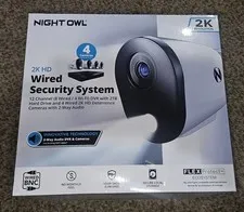 Night Owl 12-Channel 2K Wired DVR Security Camera System with 2 TB Hard Drive -