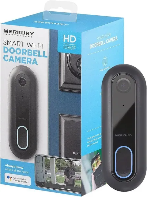 Merkury Innovations Smart Wi-fi Doorbell Camera 