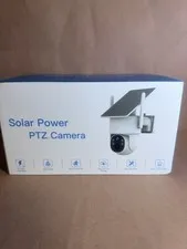 Solar Power PTZ Outdoor Camera Solar. No WIFI NEEDED. Built In SIM card NEW