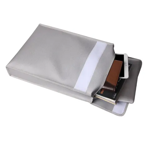 Portable Fireproof Document Bag 400x300x65mm Water Resistant Safe Storage