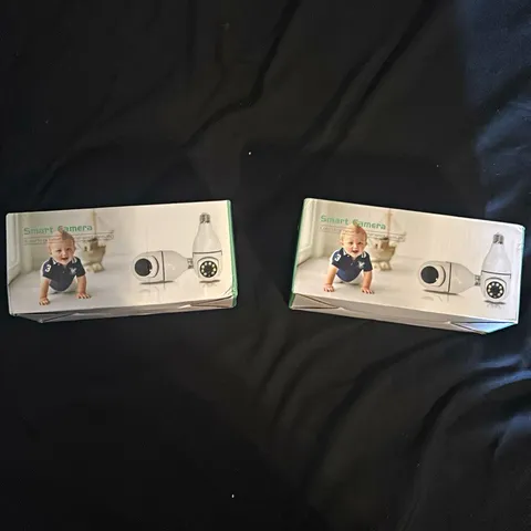 Smart Camera 2-Pack Wi-Fi IP Surveillance Cameras Night Vision White
