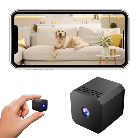 Mini Security Camera, 1080P HD Wireless Indoor Camera for Home Security, Smal...