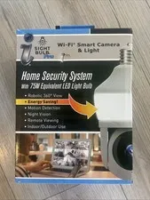 New Sight Bulb WiFi Smart Camera & Light Pro, 75W Equivalent LED Light