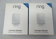 Ring Alarm Contact Sensor - 2nd Gen, Lot Of #2 (2 Packs Of 2) 4 Contact Sensors*