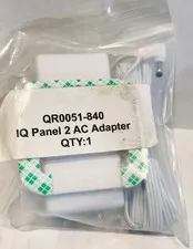 Qolsys QR0051-840 IQ-Panel2 Power Supply Cord New